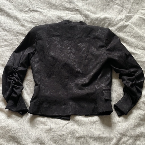 LAST CHANCE H&M Jacquard Cropped Blazer - Picture 2 of 4